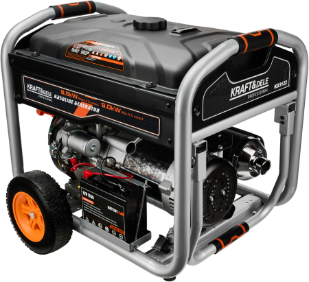 Generator benzina trifazat 9kW, 230V 400V 12V, pornire electrica si manuala, rezervor 25L (KD3122) [10]