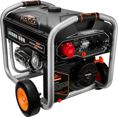 Generator benzina trifazat 9kW, 230V 400V 12V, pornire electrica si manuala, rezervor 25L (KD3122) [8]