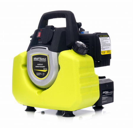 Generator curent cu invertor inverter 1kw 1000W 230V motor pe benzina 1.7CP (KD132) [5]