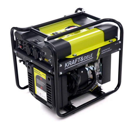 Generator cu invertor inverter 3.5kw 3500W 230V 12V motor pe benzina 7CP (KD134) [5]