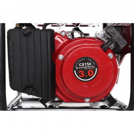 Generator curent 1.5kW 1500W 230V 12V motor benzina 3CP (KD110) [13]
