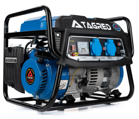 Generator curent 1.6kw 1600W 230V 12 V motor pe benzina 3.5CP (TA1600) [2]