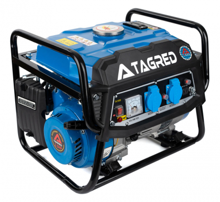 Generatoare / motoare benzina - Generator curent 1.6kw 1600W 230V 12 V motor pe benzina 3.5CP (TA1600)