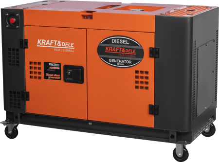 Generator curent 19 kW 19000W 230 2x400V motor benzina (KD3246) [3]
