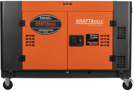 Generator curent 19 kW 19000W 230 2x400V motor benzina (KD3246) [2]