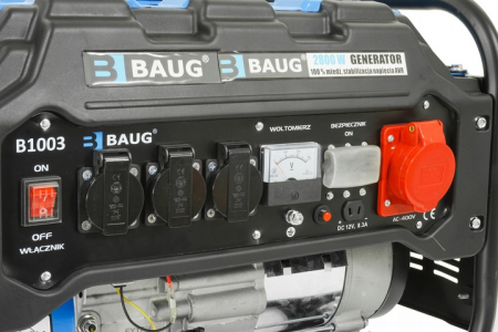 Generator curent 2.8kW 2800W 230V 380V 12V motor benzina 7CP (B1003) [5]
