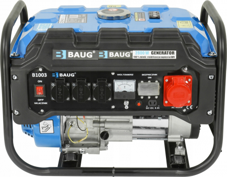 Generator curent 2.8kW 2800W 230V 380V 12V motor benzina 7CP (B1003) [4]