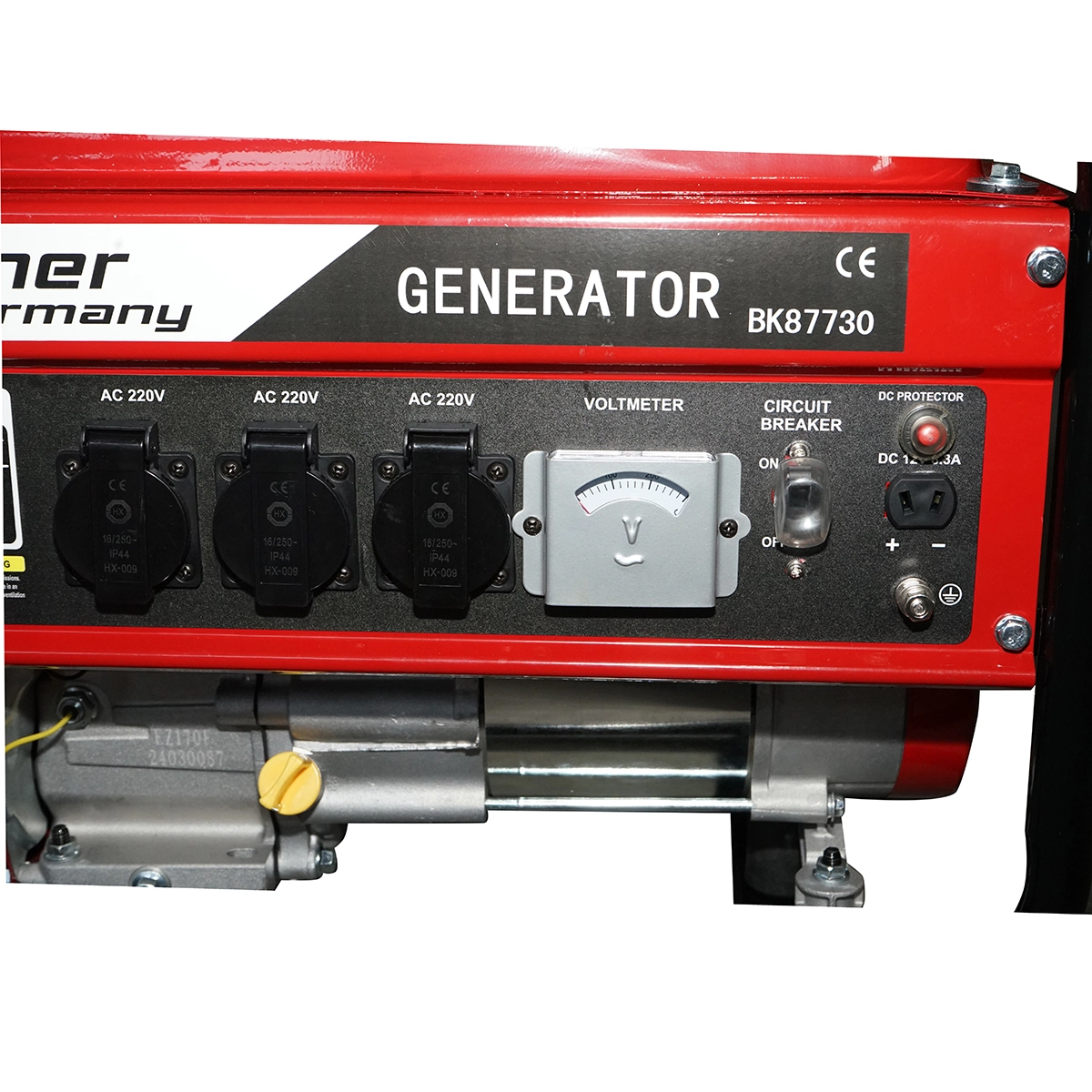 Generator curent 3.0kW 3000W 220V 12V motor benzina 7CP  DISTF20 (BK87730) [5]