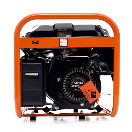 Resigilat-Generator curent 3.5kW 3500W 230V 380V 12V motor benzina 7CP (KD161) [4]