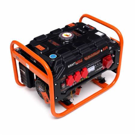 Resigilat-Generator curent 3.5kW 3500W 230V 380V 12V motor benzina 7CP (KD161) [5]