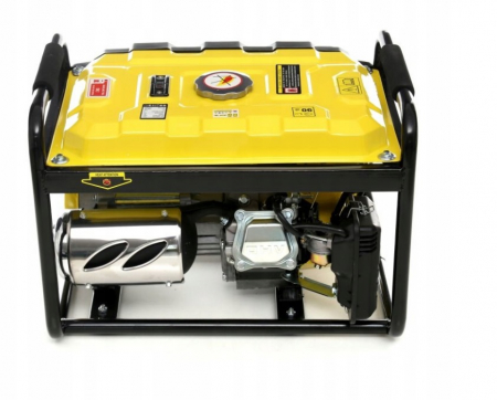 Resigilat-Generator curent 3.5kW 3500W 2x230V 12V motor benzina 7CP (KD148) [6]