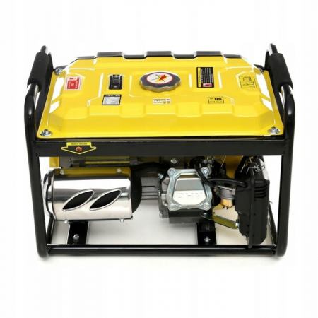 Generator curent 3.5kW 3500W 2x230V 12V motor benzina 7CP LCD (KD149) [4]