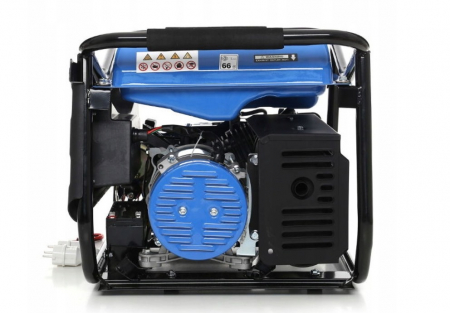 Generator curent 3kW 3000W 230V 12V + pornire electrica la cheie motor benzina 7CP (KD143) [8]