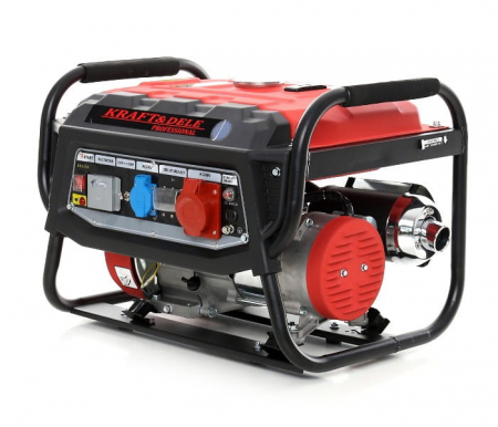 Generatoare si motoare - Generator curent 3kW 3000W 230V-380V 12V motor benzina 7CP (KD137)