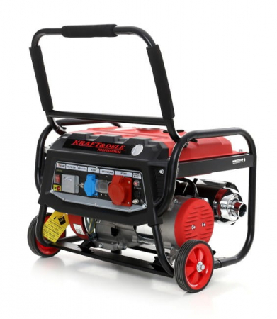 Generatoare / motoare benzina - Generator curent 3kW 3000W 230V-380V 12V motor benzina 7CP (KD139)