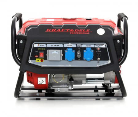 Generator curent 3kW 3000W 2x230V 12V motor benzina 7CP (KD136) [1]