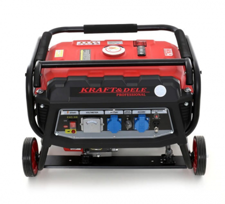 Generator curent 3kW 3000W 2x230V 12V motor benzina 7CP (KD138) [4]