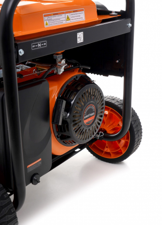 Generator curent 6.5kW 6500W 3x230V 1x12V motor benzina (KD3121) [1]