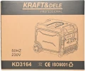 Generator curent 6,7 kW, 12 V, 5 V 3x230 V, motor benzina, motor 4 timpi (KD3164) [31]