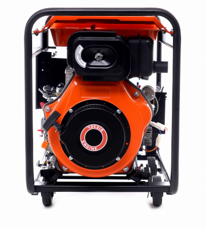 Generator curent 6kW 6000W 230V12V+pornire electrica la cheie motor diesel motorina 8CP (KD167) [1]