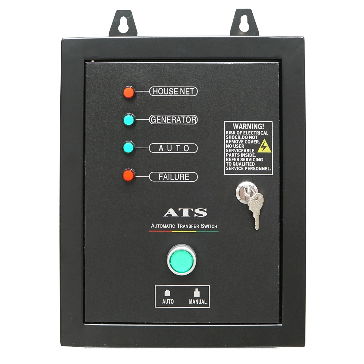 Generator curent 7.2kW 7200W 220-380V 12V 50Hz pornire electrica manuala + modul pornire automata DISGM41 (40TH168) [1]