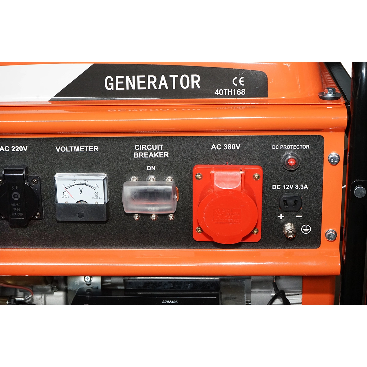 Generator curent 7.2kW 7200W 220-380V 12V 50Hz pornire electrica manuala + modul pornire automata DISGM41 (40TH168) [6]