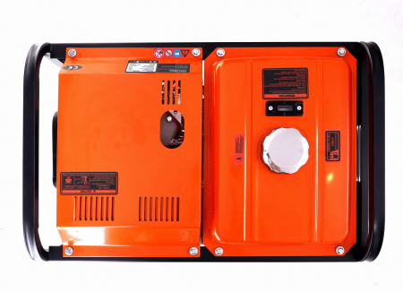 Generator curent 7.5kW 7500W 230V12V+pornire electrica la cheie motor diesel motorina 7.5CP (KD168) [9]