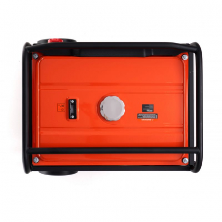 Generator curent 7kW 7000W 230V 380V 12V + pornire electrica la cheie + manere si roti motor benzina 15CP (KD3144) [5]