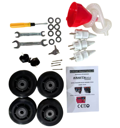 Generator curent 7kW 7000W 230V+ATS+pornire electrica motor diesel motorina 10CP (KD123_2K) [14]