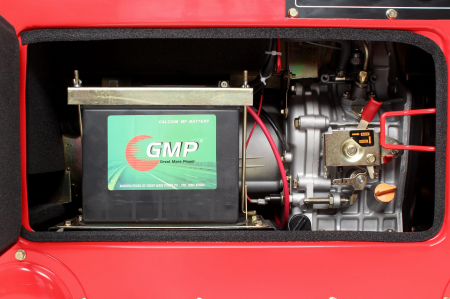 Generator curent 7kW 7000W 230V+ATS+pornire electrica motor diesel motorina 10CP (KD123_2K) [3]