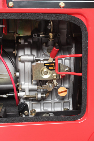 Generator curent 7kW 7000W 230V+ATS+pornire electrica motor diesel motorina 10CP (KD123_2K) [6]