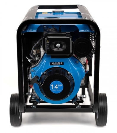 Generator curent 7kW 7000W 230v + pornire electrica motor diesel motorina 14 CP (TA10300D) [1]