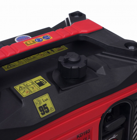 Generator curent cu invertor inverter 2.05kw 2050W 2x230V motor pe benzina 3.4CP (KD193) [8]