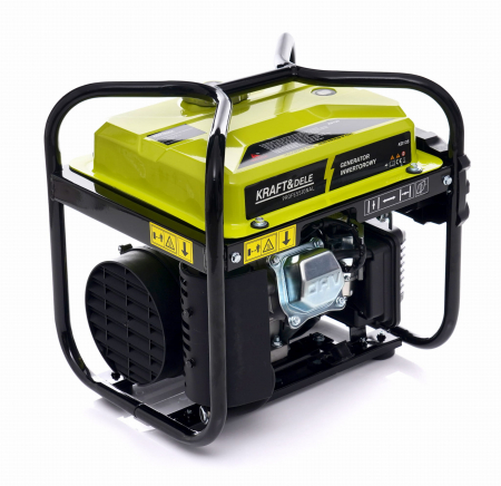 Generator curent cu invertor inverter 2kw 2000W 2x230V motor pe benzina 4CP (KD135) [6]