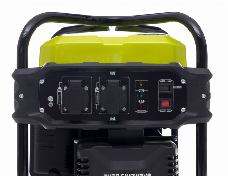Generator curent cu invertor inverter 2kw 2000W 2x230V motor pe benzina 4CP (KD135) [8]