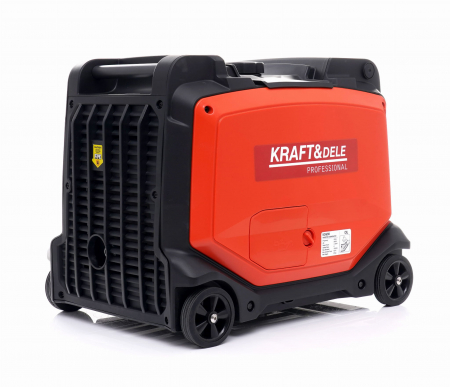 Generator curent cu invertor inverter 4.3kw 4300W 230V motor pe benzina 5.4CP (KD698) [3]