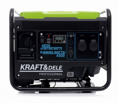 Generator curent cu invertor inverter 4.85kw 4850W 230V 12V motor pe benzina (KD688) [8]