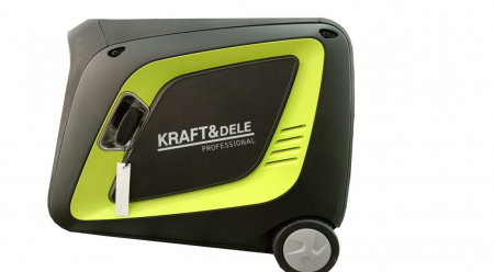 Generator curent cu invertor inverter 4.9kw 4900W 230V 12V motor pe benzina (KD686) [3]