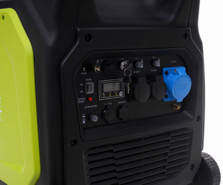 Generator curent cu invertor inverter 7.6kw 7600W 230V 12V motor pe benzina 9.5CP (KD682) [4]