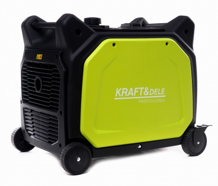 Generator curent cu invertor inverter 7.6kw 7600W 230V 12V motor pe benzina 9.5CP (KD682) [2]
