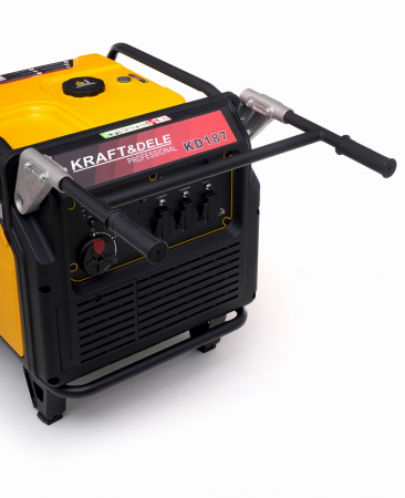 Generator curent cu invertor inverter 8.5kw 8500W 230V 12V+pornire electrica pe benzina (KD187) [6]