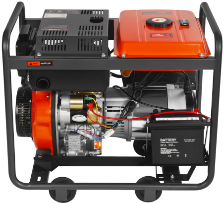 Generator curent motor diesel 7 kW 2x230, 400V (KD3243) [24]