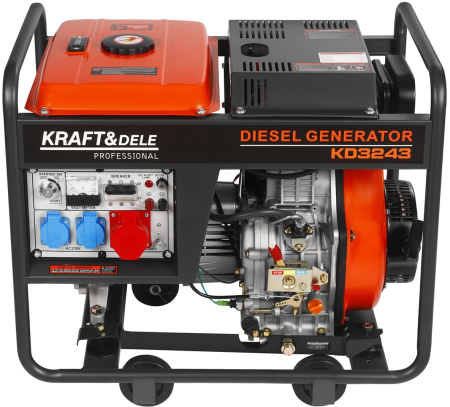 Generator curent motor diesel 7 kW 2x230, 400V (KD3243) [23]