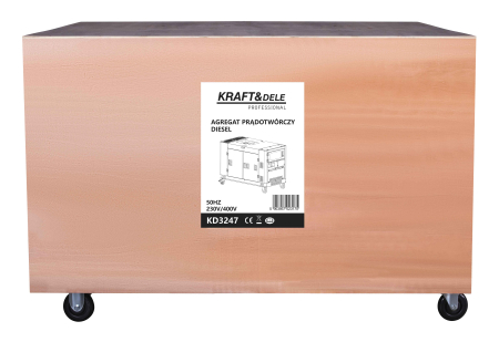 Generator de curent diesel trifazic 18kW 230V/400V pornire electrica la cheie (KD3247) [14]