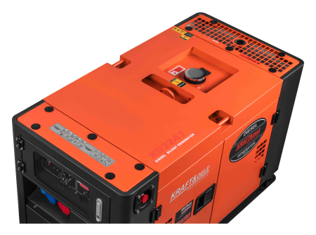 Generator de curent diesel trifazic 18kW 230V/400V pornire electrica la cheie (KD3247) [8]
