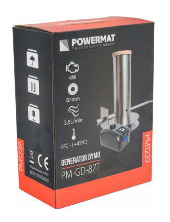 Generator de fum electric pentru afumatoare 1,1L cu pompa de aer 4W PM1239 (PM-GD-87T) [8]