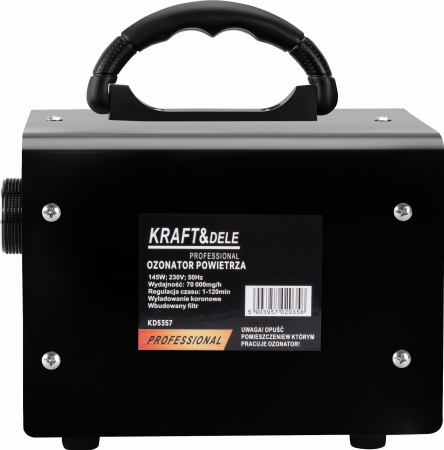 Generator de ozon (Ozonator) 145W 70.000 mg/h cu filtru si afisaj LCD (KD5357) [5]