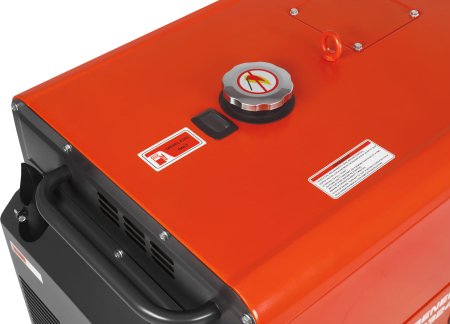 Generator diesel monofazat 7kW cu ATS, 230V, pornire electrica, carcasa insonorizata (KD3242) [18]