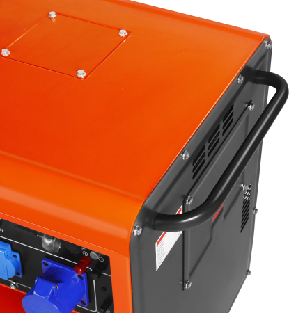 Generator diesel monofazat 7kW cu ATS, 230V, pornire electrica, carcasa insonorizata (KD3242) [27]