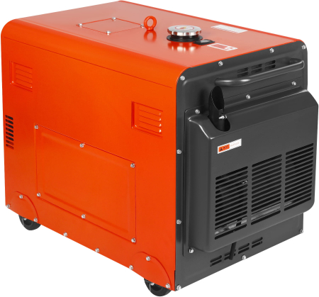 Generator diesel monofazat 7kW cu ATS, 230V, pornire electrica, carcasa insonorizata (KD3242) [16]